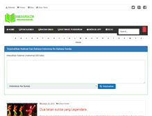 Tablet Screenshot of kamus-sunda.com